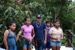 Children from el Progreso