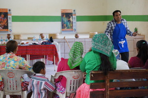 Master Trainer training community volunteers
