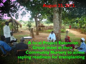 A local PEG meets at their Community Nursery 08/12