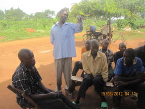 Community Meeting in Magogo