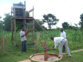 Visting the District Forestry Officer's Nursery