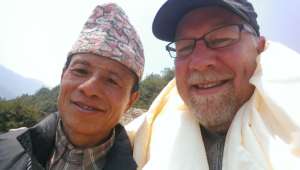 Ramailo Jyoti School Headmaster w/ Eo7 ED, 2016
