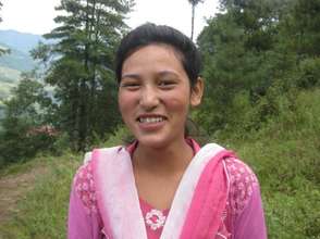 Juna Maya Tamang - A Student at Our Girls Hostel