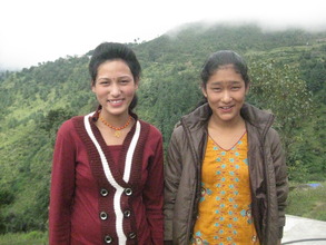 Students at the Solukhumbu Girls Hostel