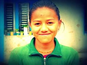 Maya, a student in Salleri