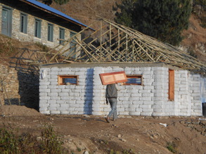 Bamboo Roof Structure in Basa