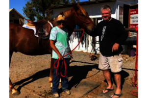Honey Jaks (right) with Bailey and Lynn Grismore