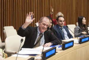 Dr. Hedberg at ECOSOC