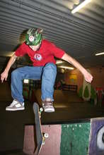 Skateboarder at JP