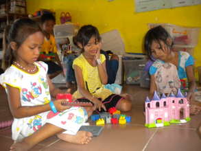 Children playing after Children Clubs