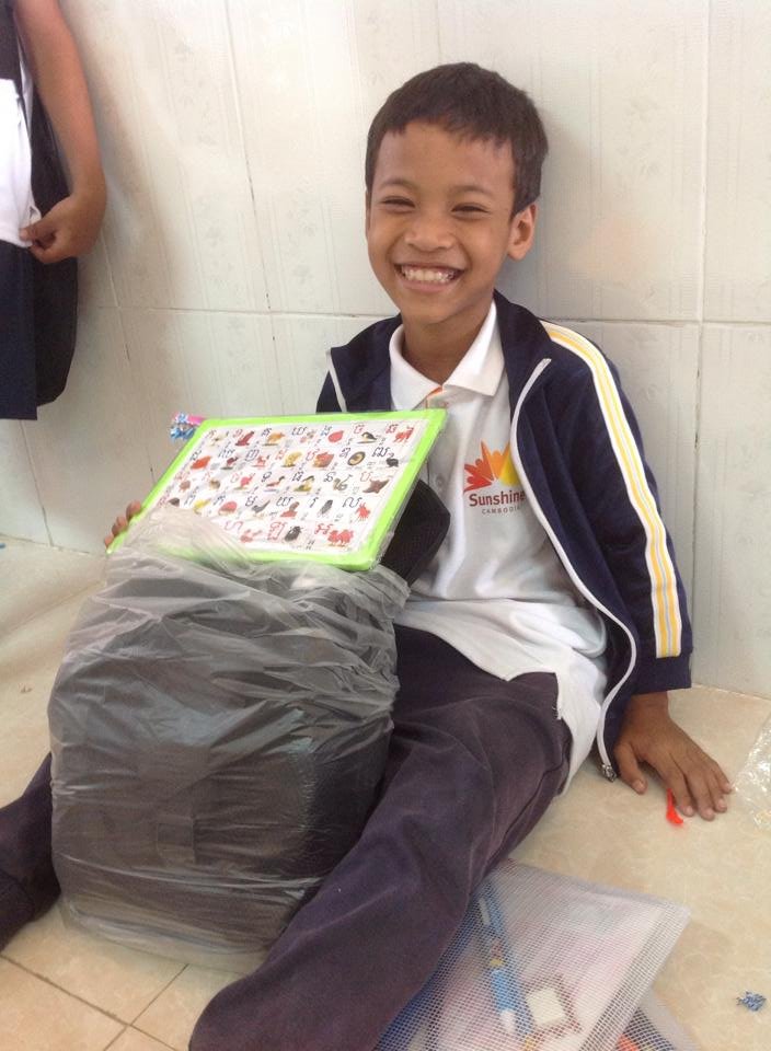 New School Bag and Supplies
