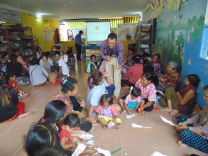 Staff running the popular Parents Days
