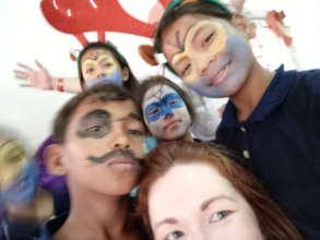 Our Children with Painted Faces2