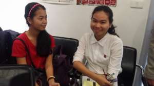 Kunthea attended a Child Participation Workshop