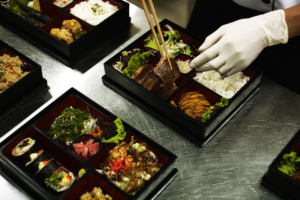 Bento box made by REACH students