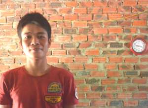 Nhuong at home in Hoi An