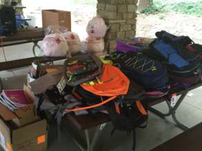More than 100 backpacks collected