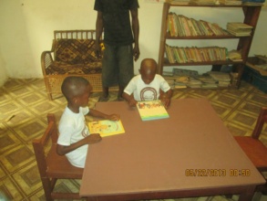 Reading Room provided by Smile Liberia
