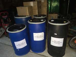 Supplies ready to be shipped