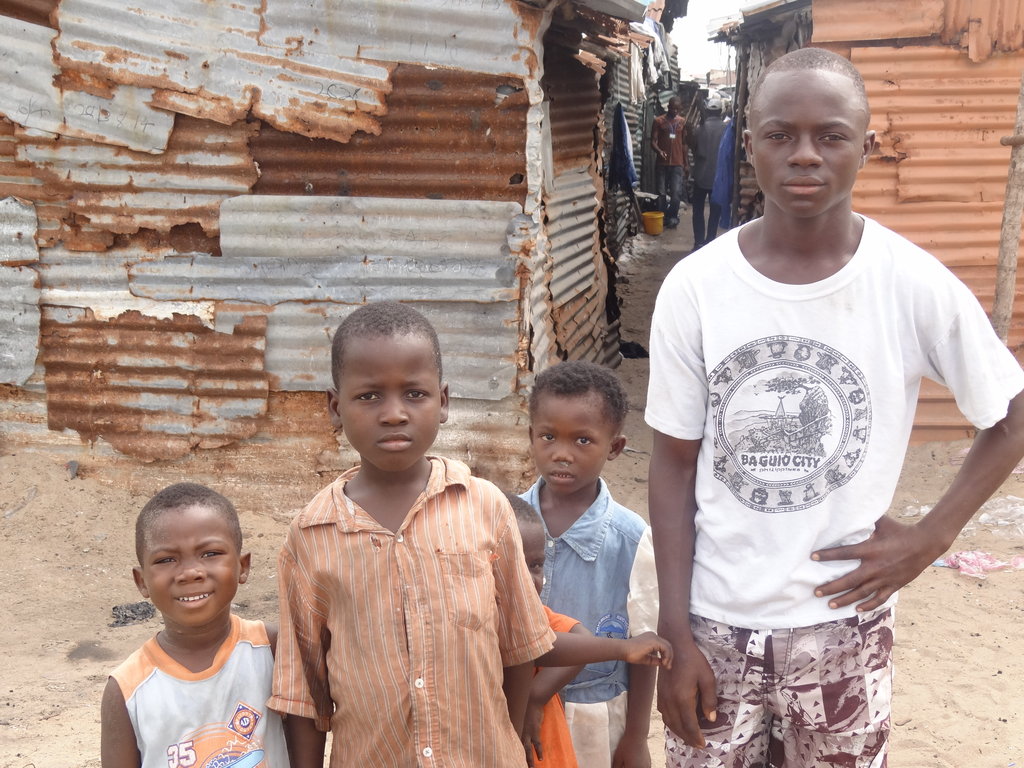 A school in Liberia for children living in poverty