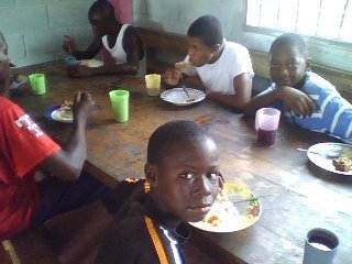 Feed hundreds of children in developing countries