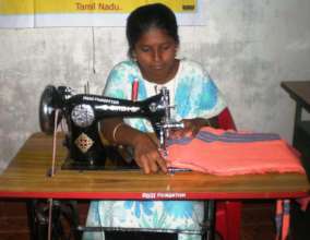 One Beneficiary woman