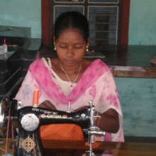 One Beneficiary woman