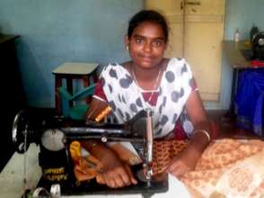 One woman in business