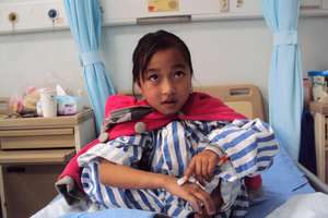 One of the 25 children you helped save