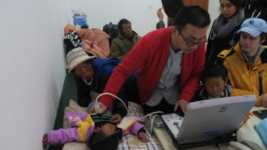 Screening children in the clinic