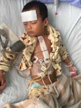 One of the children you helped.