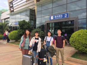 Picking up students from the airport