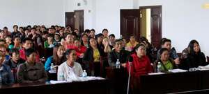 Village doctors attending our seminar
