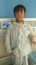 Dong Xia after her surgery