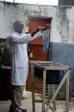 JB prepping the x-rays