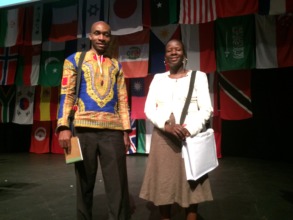 ECPs, Richard & Serena, at the ICEM conference