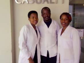 ECP Trainers at Masaka: Liz, Teddy & JB