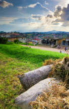 Rukungiri landscape in southwestern Uganda