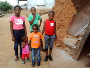 Orphaned Kids in New Clothes Supplied by NHC Kids