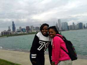 Phoebe and Joanna in Chicago