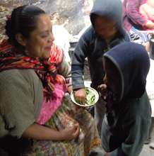 Anastasia shares with her children