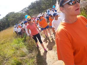 Walking to save lives!