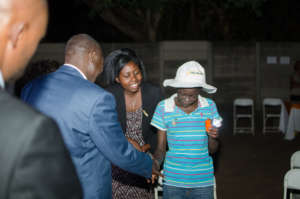 She may not have seen, but she knew!