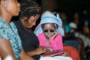 Tanya came to stand in solidarity with others