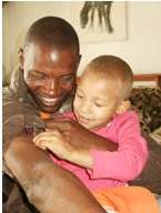 Mckeena 4 yrs, with Francis