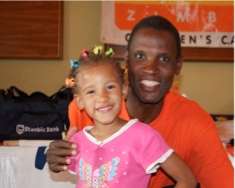 Mckeena 6 years old, with Francis