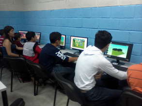 Kids at work