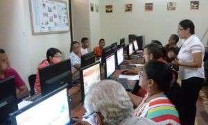 Youngsters in computing course