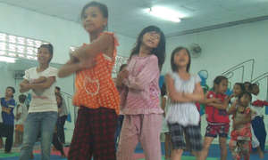 Tiny Toones girls showing some attitude