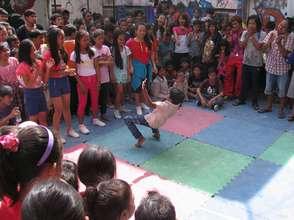 Dance off at the Christmas party